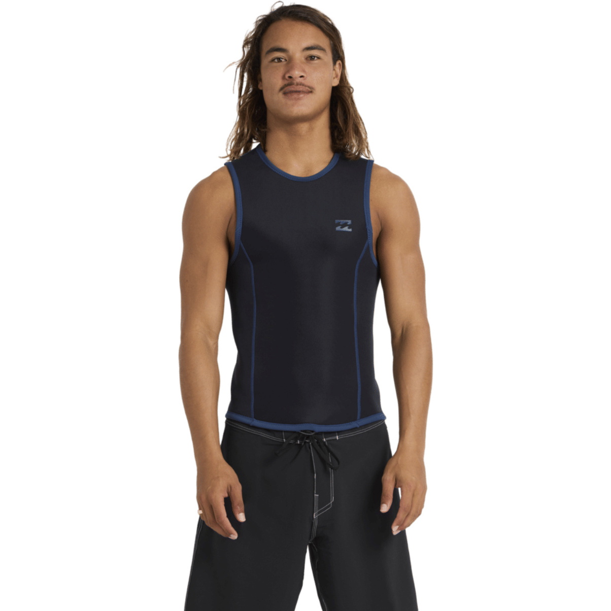 2026 Billabong Heren Absolute Natural 1mm Omkeerbaar Vest ABYW000104 - Dark Denim